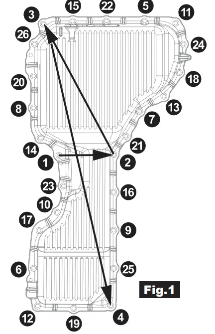 PPE-114053100-Heavy-Duty -Capacity-Cast-Aluminum-Engine-Oil-Pan-fig-4