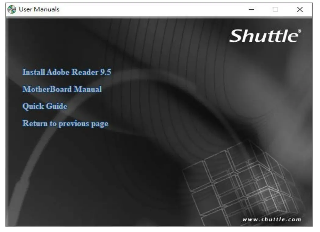 Driver and Software Installation