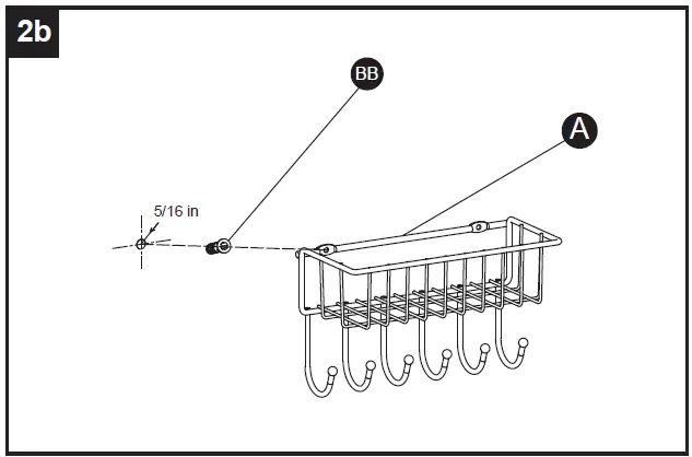Style-SELECTIONS-46321PKELG-9.17-Inch-Basket-with-6-Hooks-fig-3