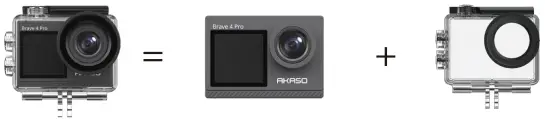 AKASO BRAVE 4 PRO Action Camera E01