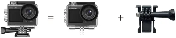AKASO BRAVE 4 PRO Action Camera E02