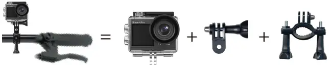 AKASO BRAVE 4 PRO Action Camera E06