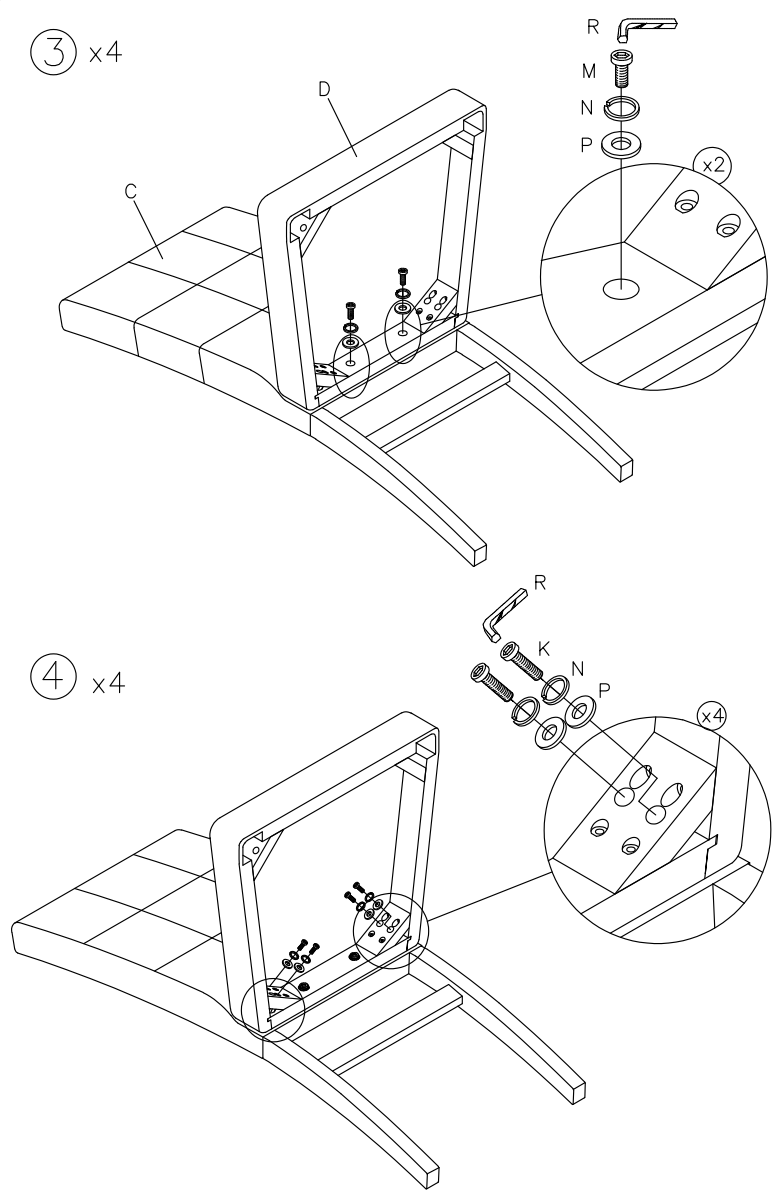 ASHLEY D161 223 Furniture Garvine Square Counter Table Set - fig 1