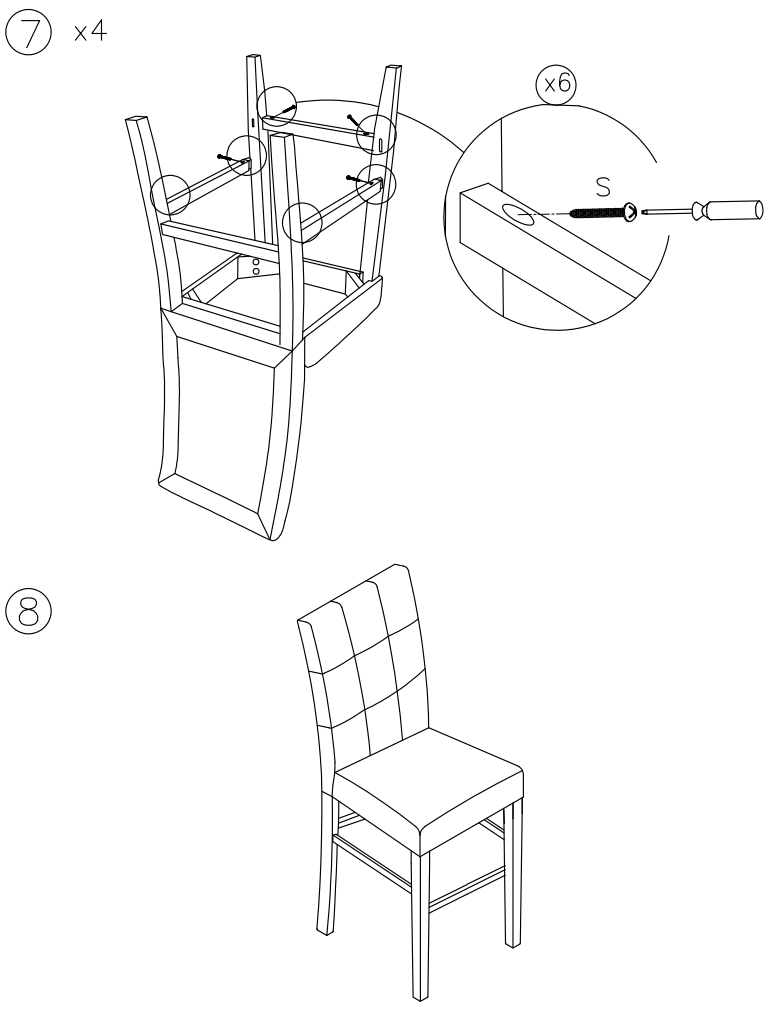 ASHLEY D161 223 Furniture Garvine Square Counter Table Set - fig 3