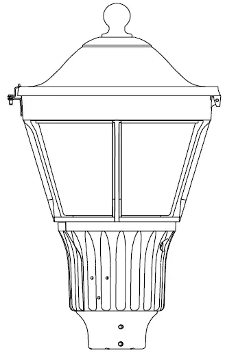 AcuityBrands JFUE3 LED Post-Top Lanterns 03