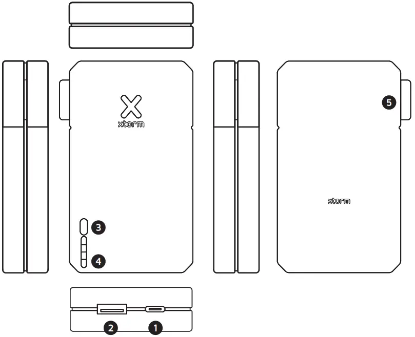 xtorm XE110 Essential Powerbank - PRODUCT OVERVIEW