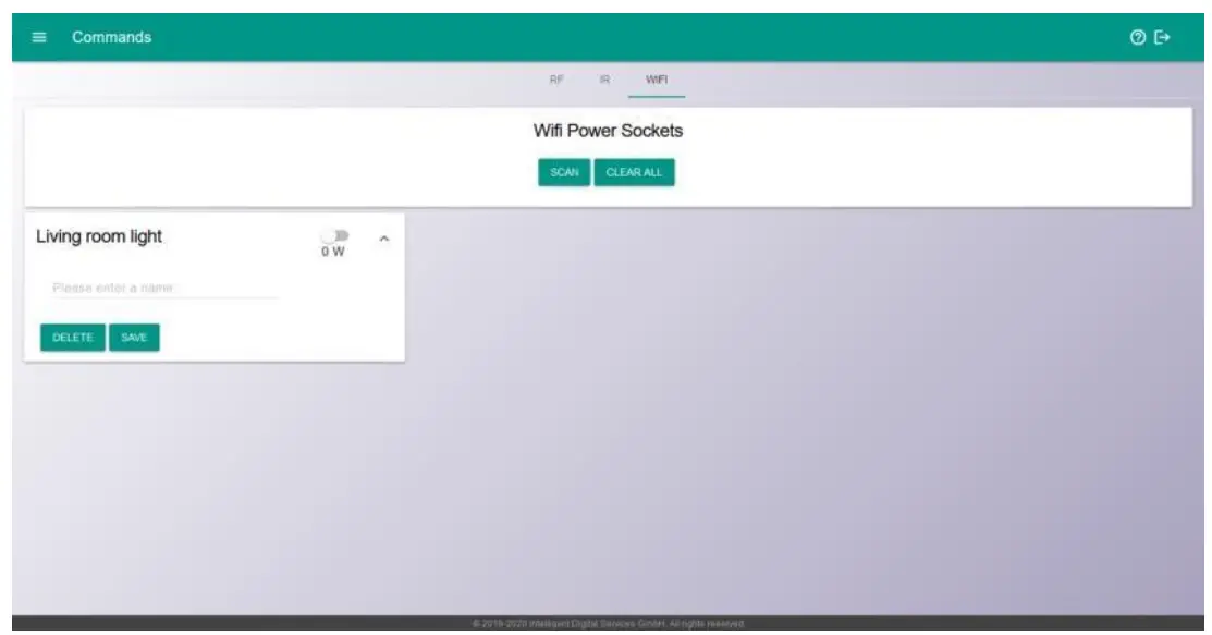 IDS CORE Gateway V1 Digital Smart Home Controller-Commands rf
