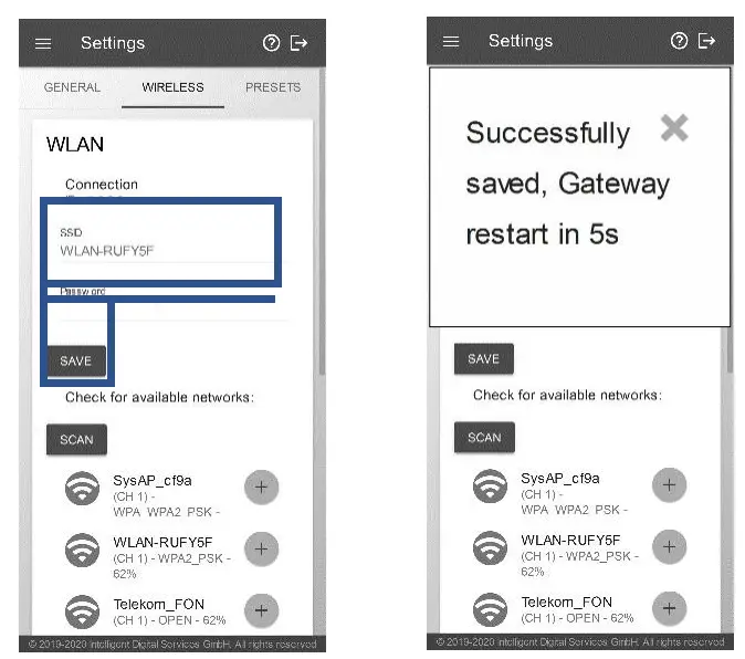 IDS CORE Gateway V1 Digital Smart Home Controller-restart