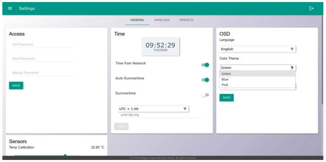 IDS CORE Gateway V1 Digital Smart Home Controller-settings 1