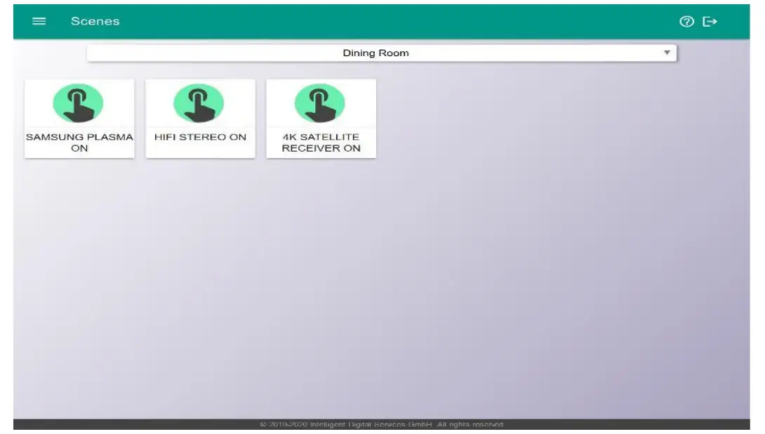 IDS CORE Gateway V1 Digital Smart Home Controller-triggered routines