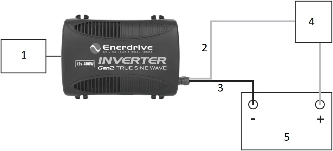 Enerdrive EN1104S-12V - Wiring diagram