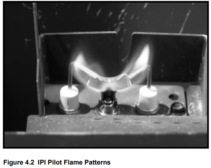 Majestic QUARTZPLA36 Quartz Platinum 36-Inch Direct Vent Gas Fireplace - IPI Pilot Flame Patterns