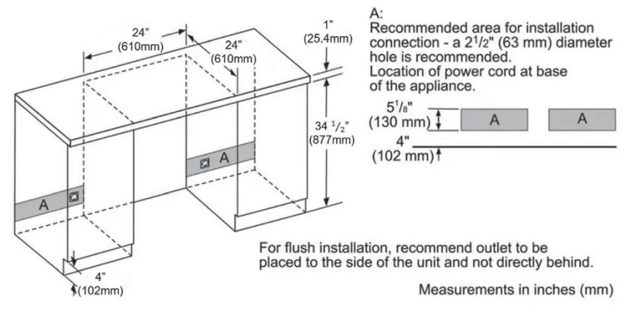 Thermador T24UR915RS Under Counter Glass Door Refrigerator with Masterpiece Series Handle - Counter2