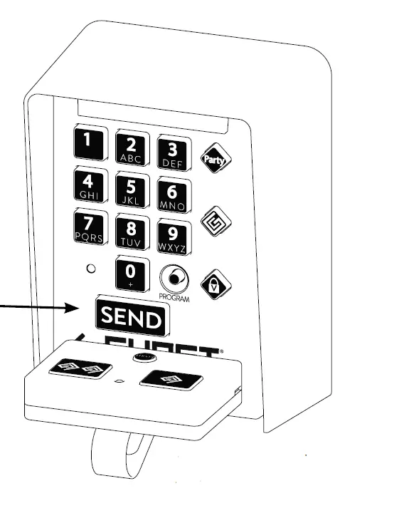 GHOST CONTROLS AXWK Premium Wireless Keyboard step 2.2