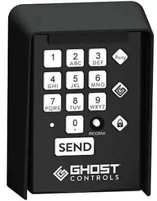 GHOST CONTROLS AXWK Premium Wireless Keyboard