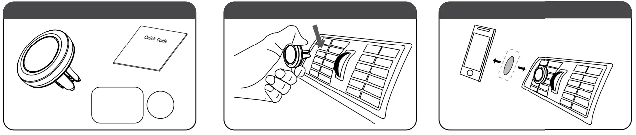 CANYON CNE-CCHM2 Magnetic Phone Holder