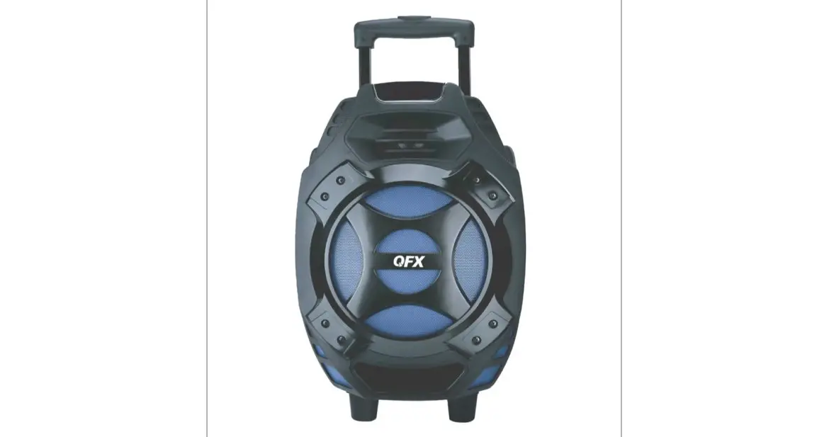 Qfx Portable Bluetooth Speaker Pbx-61081bt Instruction Manual Qfx Portable Bluetooth Speaker Pbx-61081bt Instruction Manual