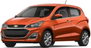 Chevrolet car Cayenne Orange