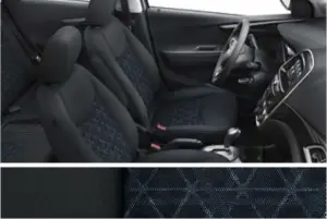 Fabric Jet Black Cloth with Dark Anderson Silver Accent Trim