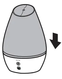 WINIX L100 Ultrasonic Humidifier for Large Room-OPERATION4