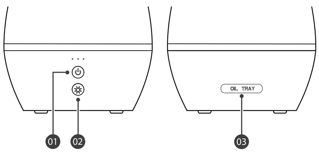 WINIX L100 Ultrasonic Humidifier for Large Room-PANEL