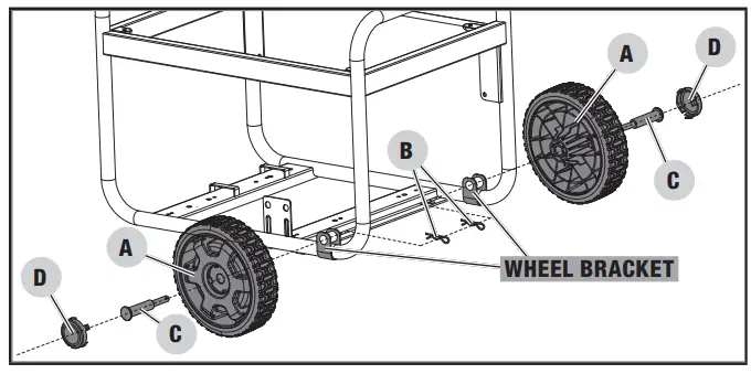 CHAMPION Wheel Kit 40065 - FIGURE 2