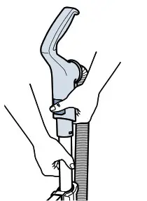 Above Floor Cleaning Handle 22