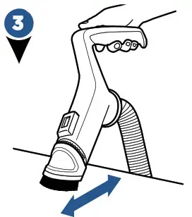 Above Floor Cleaning Handle 3