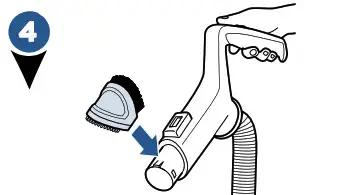 Above Floor Cleaning Handle 4