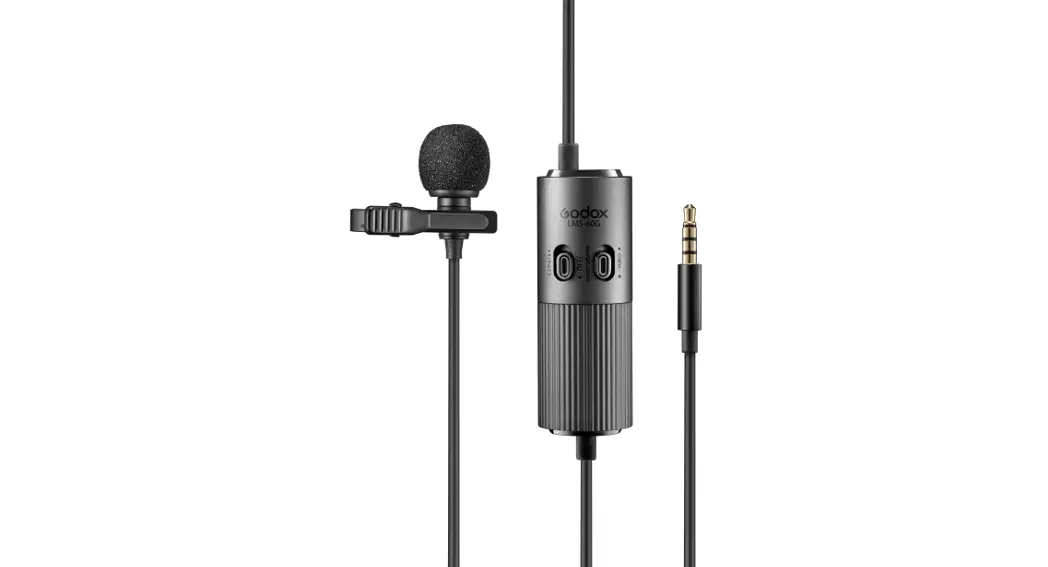 Godox Lms-60g Omnidirectional Lavalier Microphone Standard Gain Instruction Manual Godox Lms-60g Omnidirectional Lavalier Microphone Standard Gain Instruction Manual
