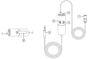Godox LMS-60G Omnidirectional Lavalier Microphone Standard --Microphone Sta