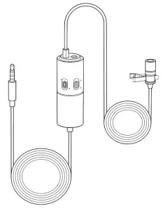 Godox LMS-60G Omnidirectional Lavalier Microphone Standard --Omnidirectional