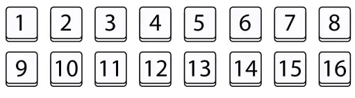 Twisted Electrons Crazy8 Beats MIDI and Trigger Sequencer - Patterns