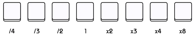 Twisted Electrons Crazy8 Beats MIDI and Trigger Sequencer - Rate