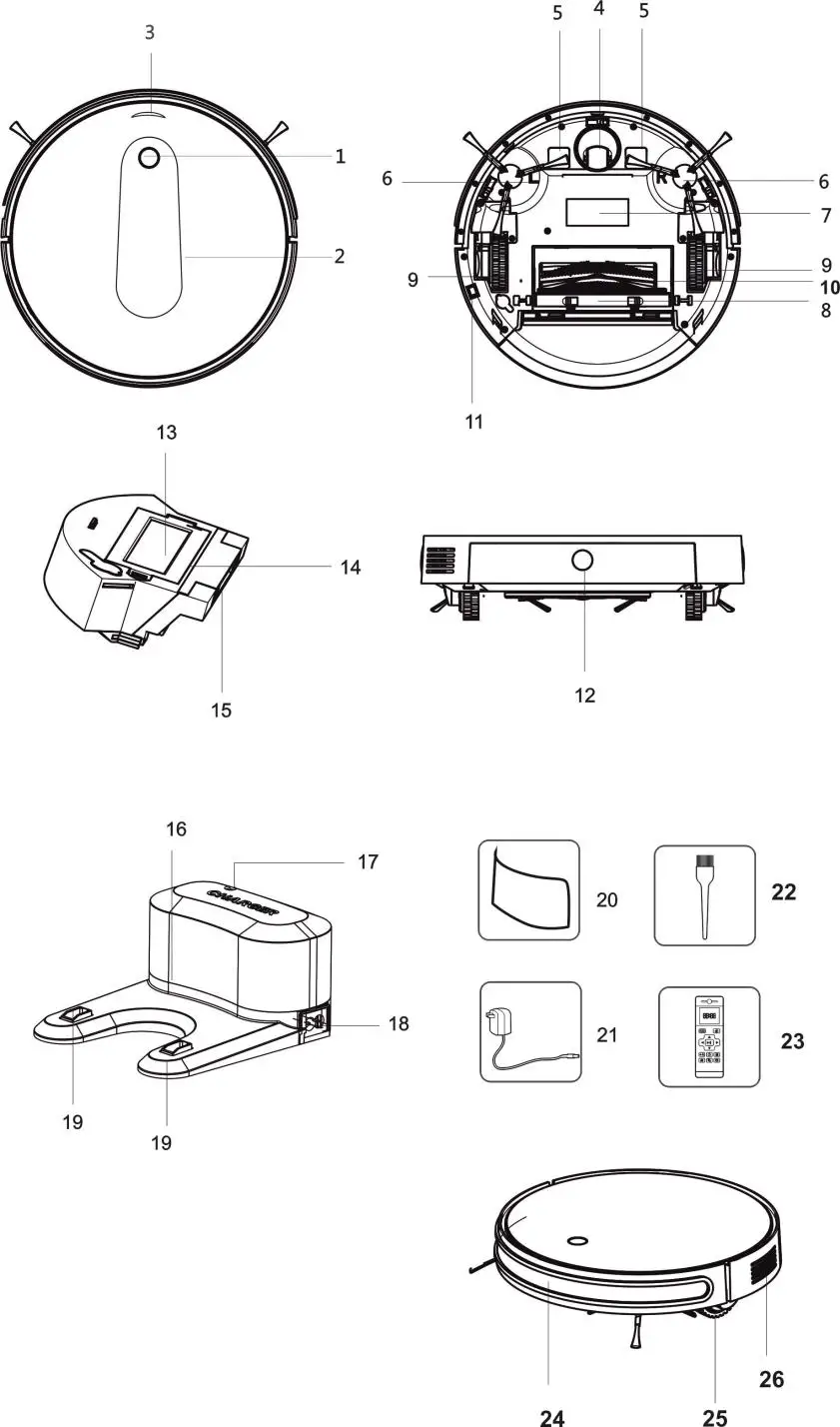HYUNDAI Robot Vacuum Cleaner-1