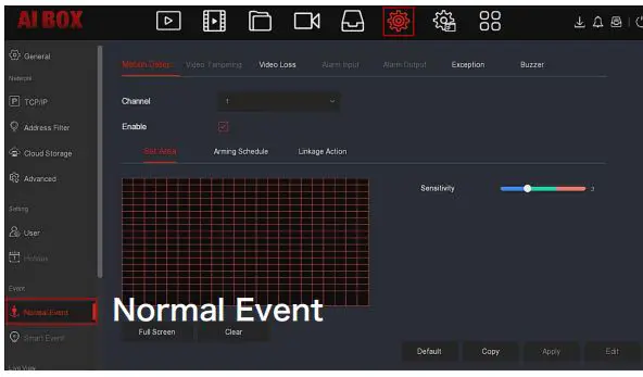 HEROSPEED 6306000422 AI BOX User Guide - Normal Event