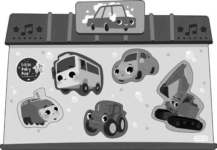 Little Tikes 653599 Busters Car Wash Puzzle User Guide