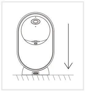 Laxihub Smart Pan Tilt WiFi Camera - installation
