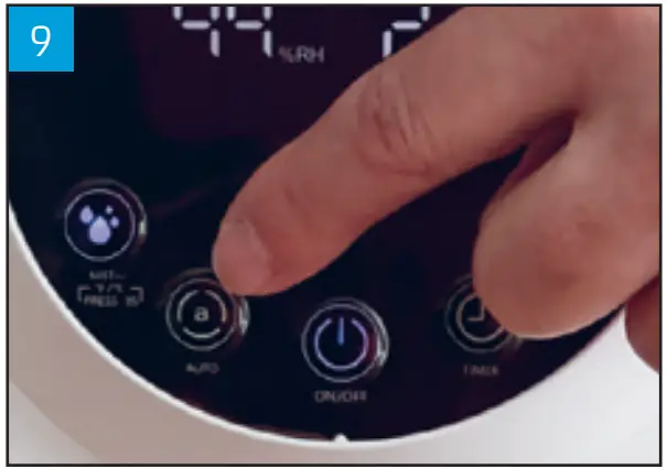 ENVION TH200 Therapure Digital Ultrasonic Humidifier - FIRST USE9