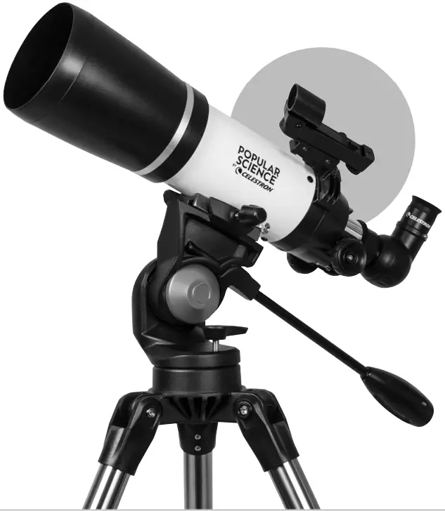 CELESTRON 21182 80AZS Refractor Telescope - FINDERSCOPE