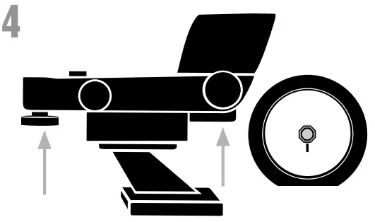CELESTRON 21182 80AZS Refractor Telescope - FINDERSCOPE2