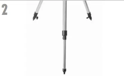 CELESTRON 21182 80AZS Refractor Telescope - extended