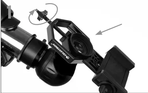 CELESTRON 21182 80AZS Refractor Telescope - eyepiece