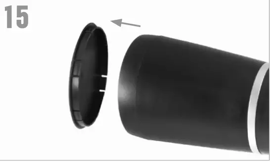 CELESTRON 21182 80AZS Refractor Telescope - lens cap