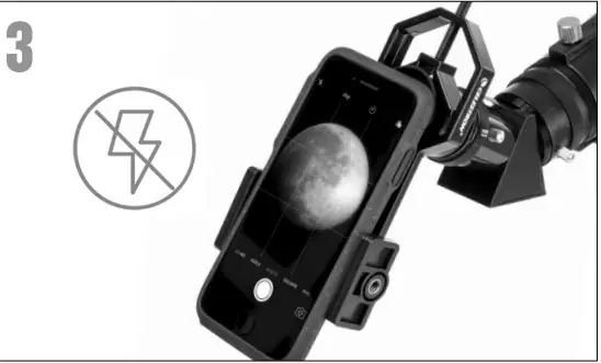 CELESTRON 21182 80AZS Refractor Telescope - phone2