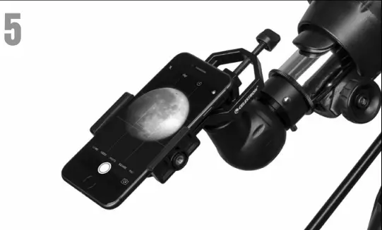 CELESTRON 21182 80AZS Refractor Telescope - recording