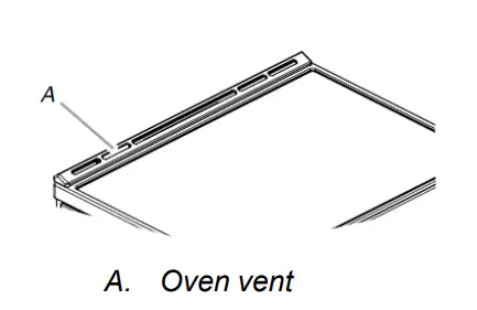 Whirlpool W11460325A Slide In Electric Range - OVEN VENT