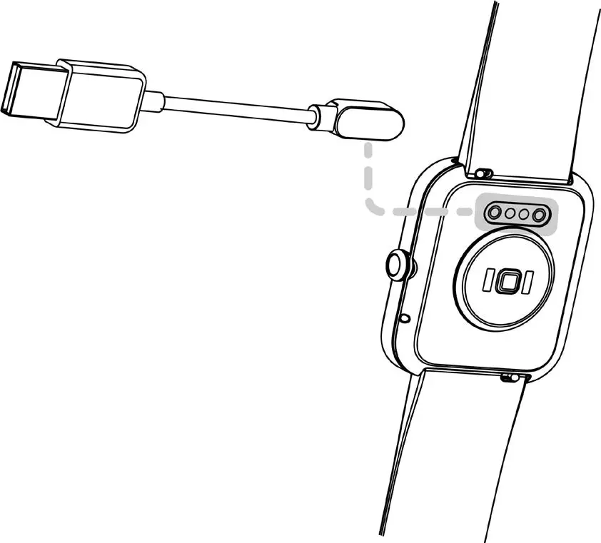 kogan KALXWTCBLKA Alexa Built in Smart Watch Fig3