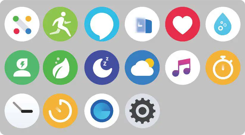 kogan KALXWTCBLKA Alexa Built in Smart Watch Fig8