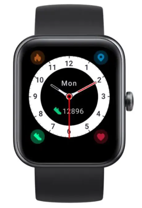 kogan KALXWTCBLKA Alexa Built in Smart Watch Product